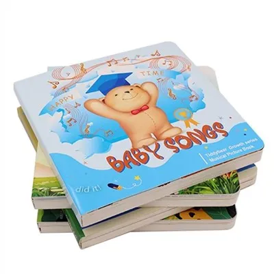Push Button Sound Book pentru copii