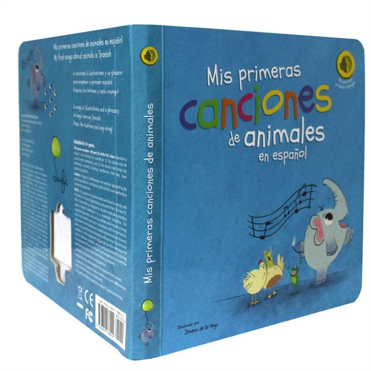 Free Customize Sound Book Use For Kids Early Education