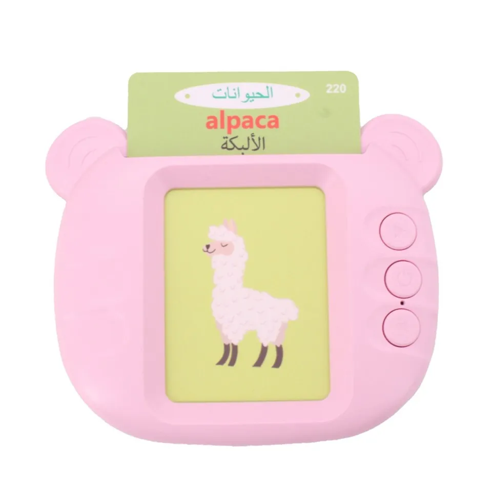 Interactive Talking Flash Cards Machine Learning Toy For Autism Education With Customizable Book Sets